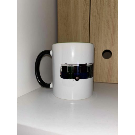 BPO-569 bögre - Oldal nézet - Fekete