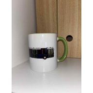 BPO-569 bögre - Oldal nézet - Zöld