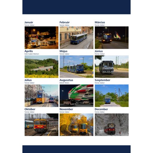 Fali Naptár - 2026 - A3